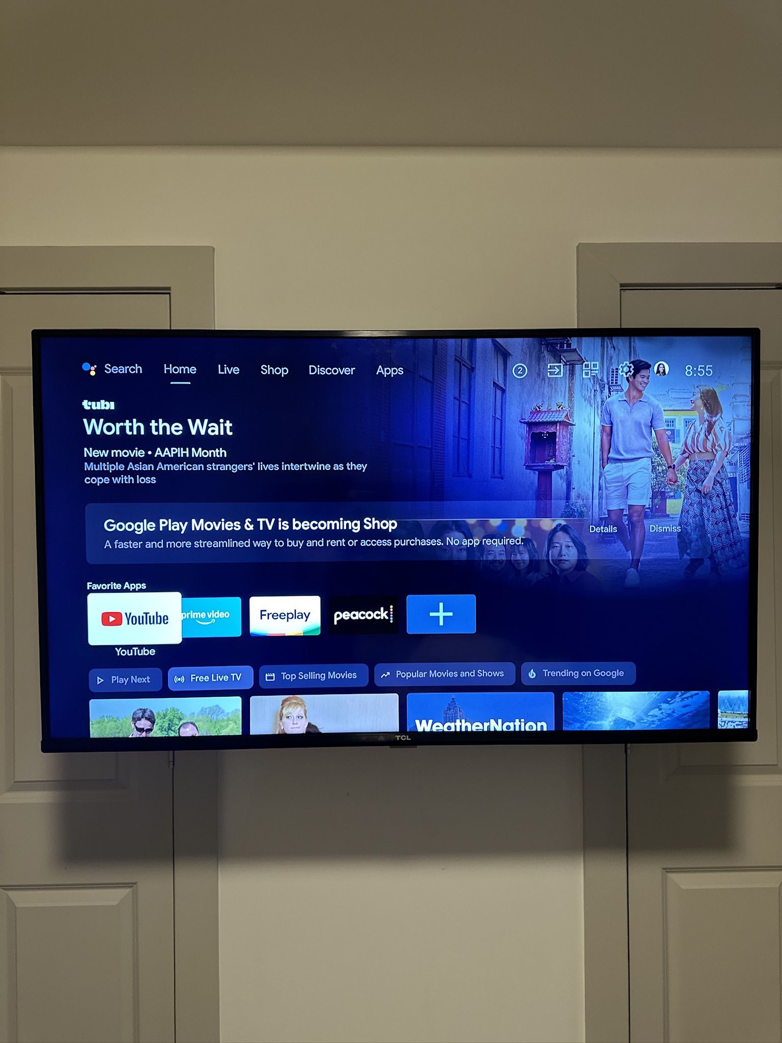 50” TCL Tv