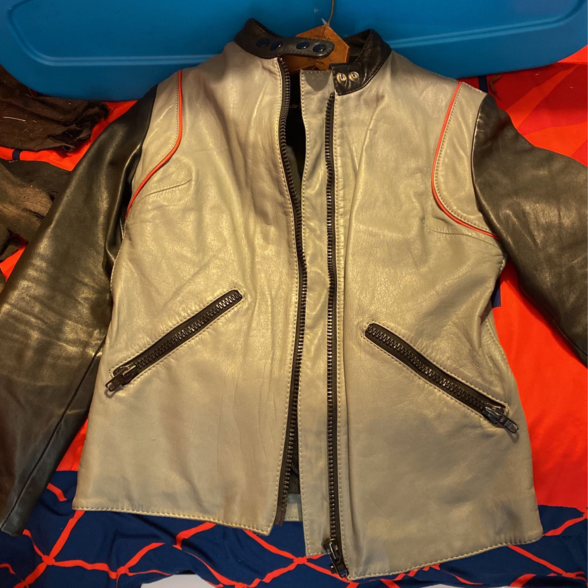 Harley Leather Jacket Size 36