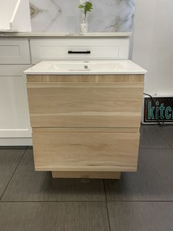SALE ~ Modern Floating Bathroom Vanity - 24 inches