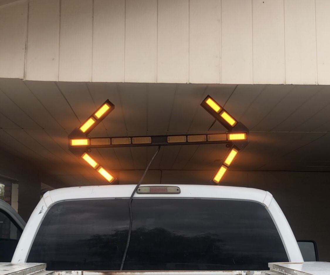 Traffic control, arrow