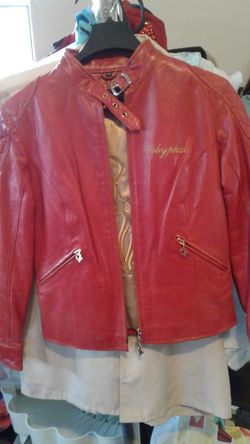 Chamarra Baby Phat ..Piel Size Small