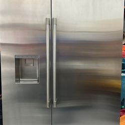 GE Monogram Z1SS480DPBSS 48” Stainless Refrigerator-Freezer