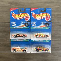 Hotwheels 1995 Fast Food Series Set