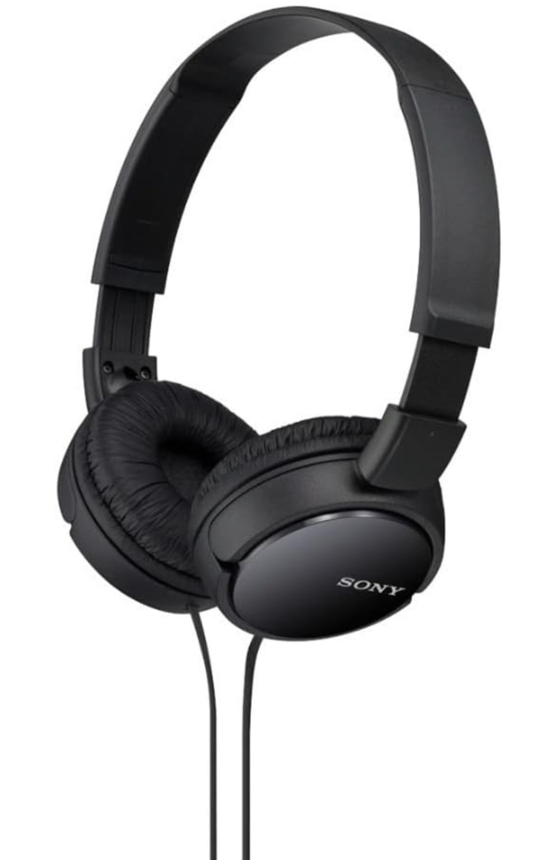 New Sony ZX Series Wired On-Ear Headphones, Black MDR-ZX110