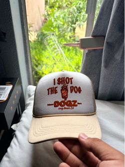 Dogz Long Beach Trucker Hat Funny Graphic Hat