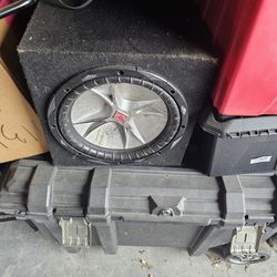 Sub Box Speaker Blown 