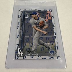 2025 Topps Series 2 Player Number Variation Shohei Ohtani