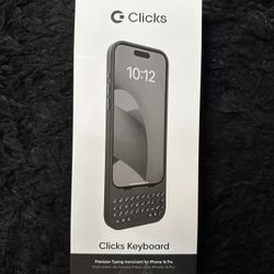 Clicks iPhone 16 Pro Keyboard Case 
