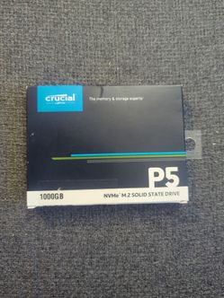 Crucial 1TB m.2 nvme ssd