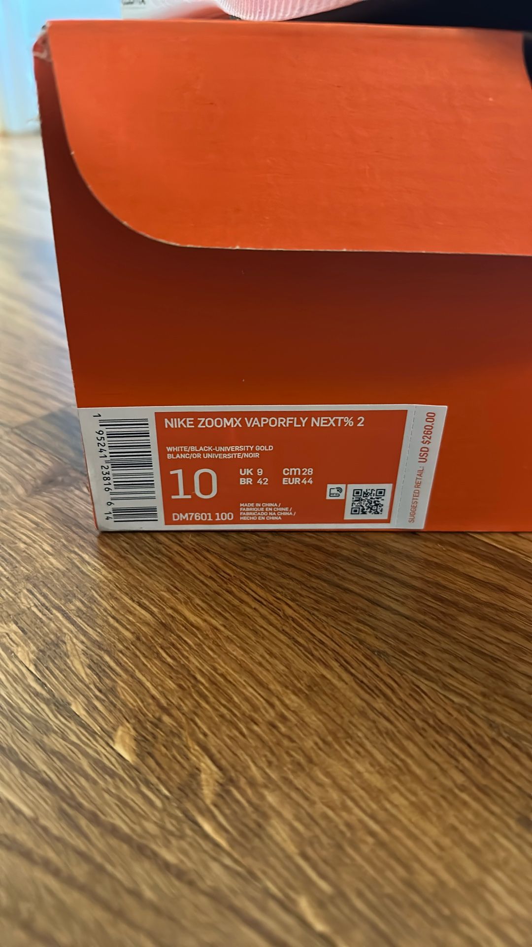 Nike Zooms Vaporfly Next% 2 US Mens 10