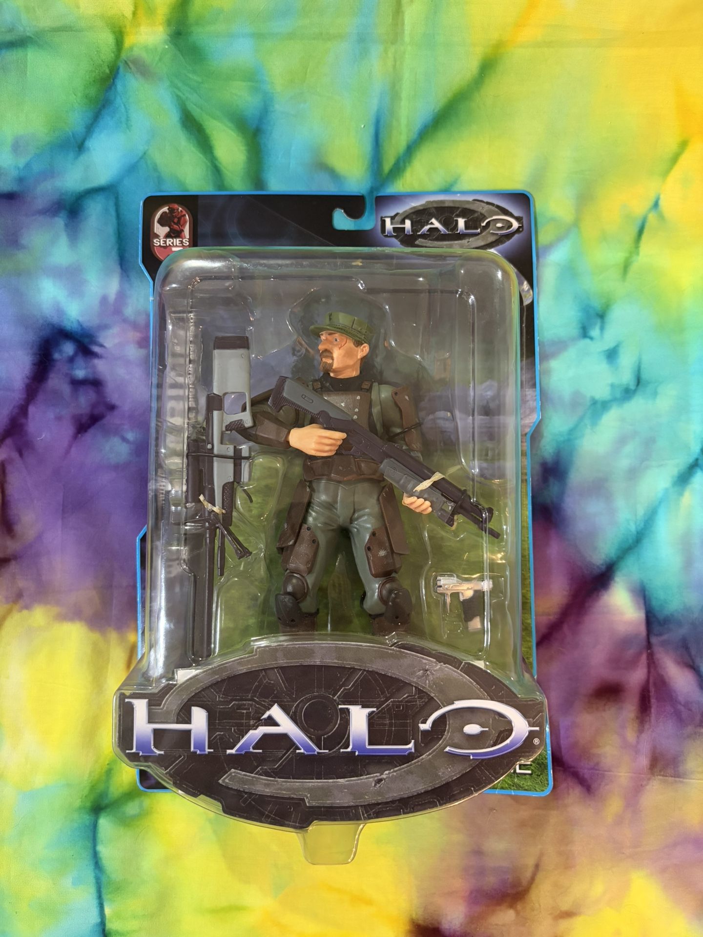 Joyride Studios Series 3 Halo UNSC Marine Figure 2003 New Sealed