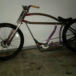 Custom beach cruiser RatRod frame