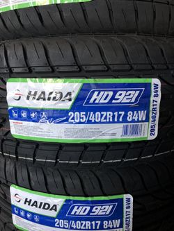 HAIDA 205/40/17 ON SALE!!!!!!