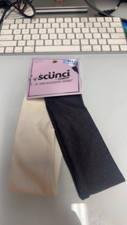 scünci by Conair Extra-Wide No Damage Headwraps (2 Pack)