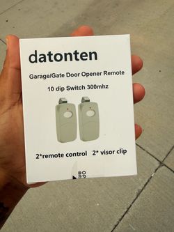 Datonten Garage/Gate Door Opener Remote 2-Pack