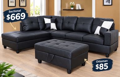🌼FREE DELIVERY🌼Brand New Sectional Sofa Couch
