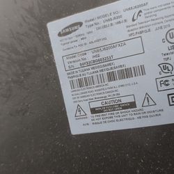 Samsung 65" Smart TV - UN65J6200AF, Working, With Remote