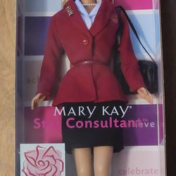 LIKE NEW Vintage 2003 B2737 Mary Kay Star Consultant Special Edition Barbie Doll - Imperfect Box