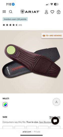 Ariat footbeds