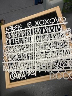Hobby Lobby Letter/Message Board