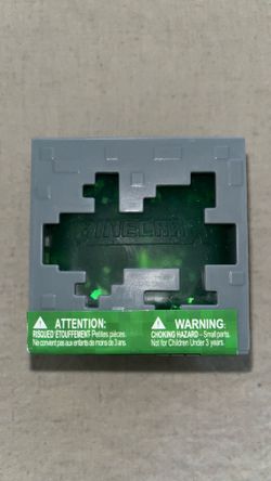 Minecraft jelly squeeze cube in Green toy