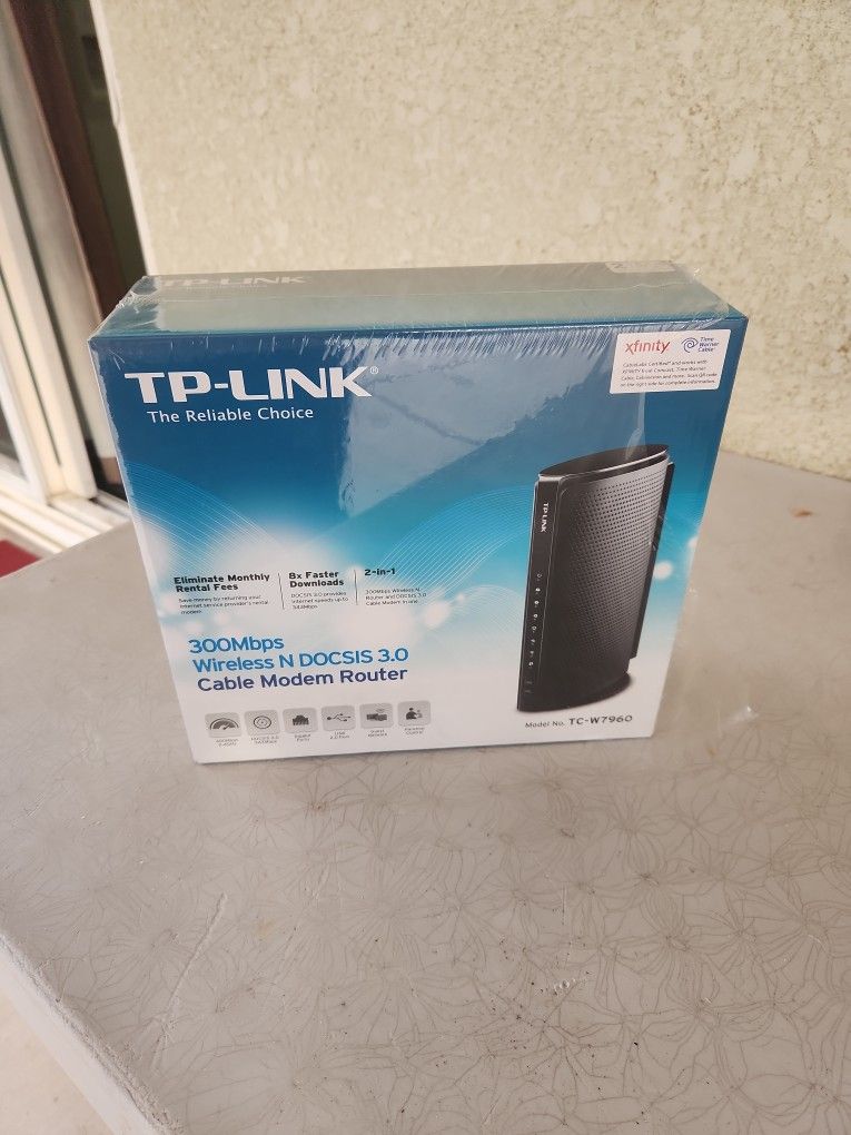 TP-LINK CABLE MODEM ROUTER