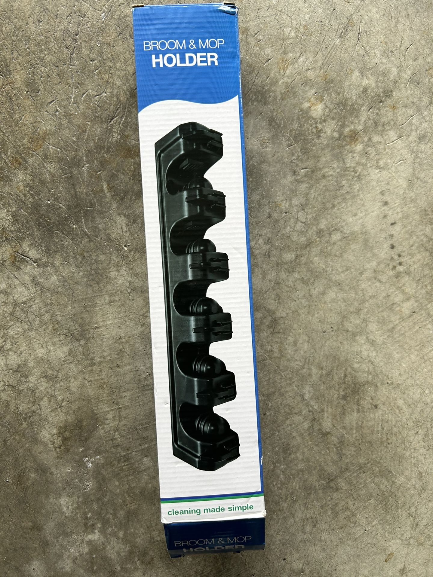 Broom And Mop Holder