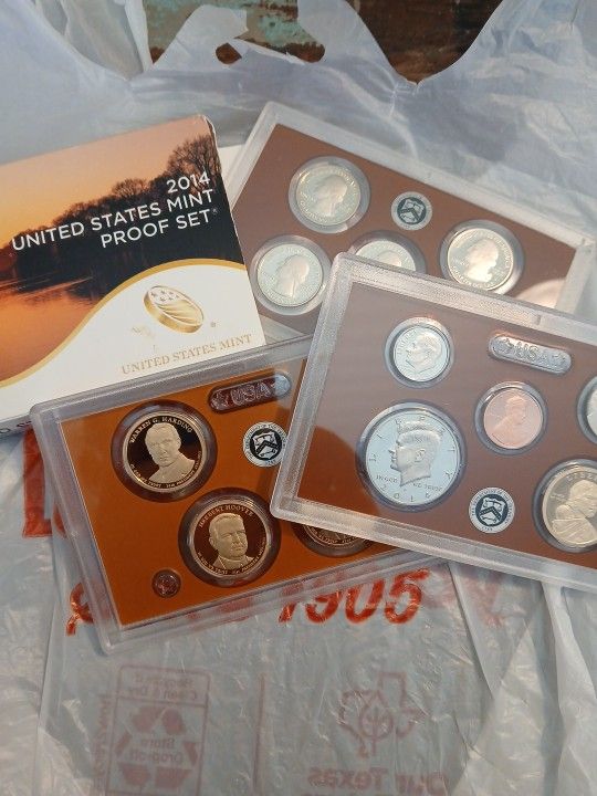 2014 U S Mint Coins