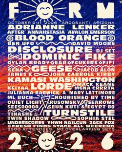 1 x ticket FORM Arcosanti