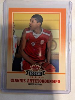 Giannis Antetokounmpo 2013 Fleer Retro