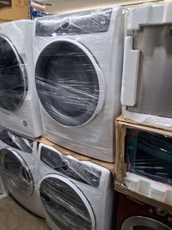 Electrolux  lux care front load washer and dryer