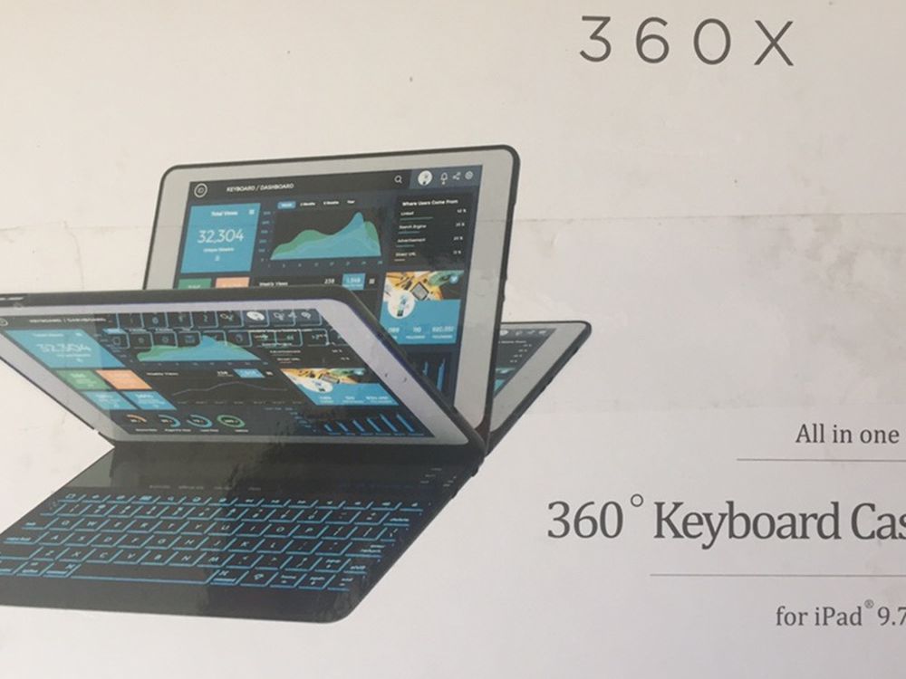 360X All In One 360^ Keyboard Case P.7”