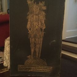 Real Brass Rubbing From England 