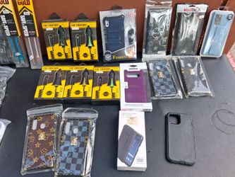 Mixed Phone Cases and Car Chargers Lot