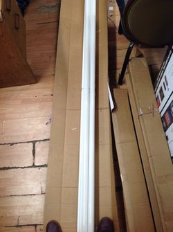 4 long bulb lamps 8 feet length
