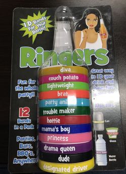 ID Band for your bottles - Ringers