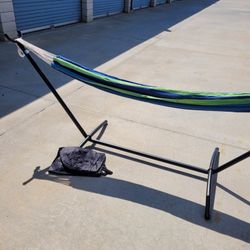 Double Hammock Bed with Stand and  Carrying Bag