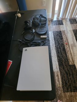 Ps5 digital with 1tb ssd and headset