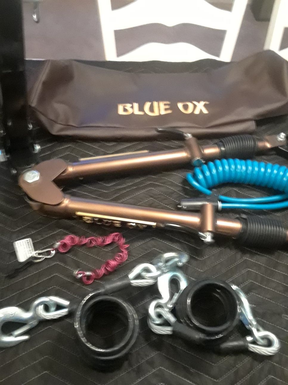 Blue ox towing package new condition