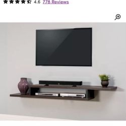 Floating Media Console 72 Inch