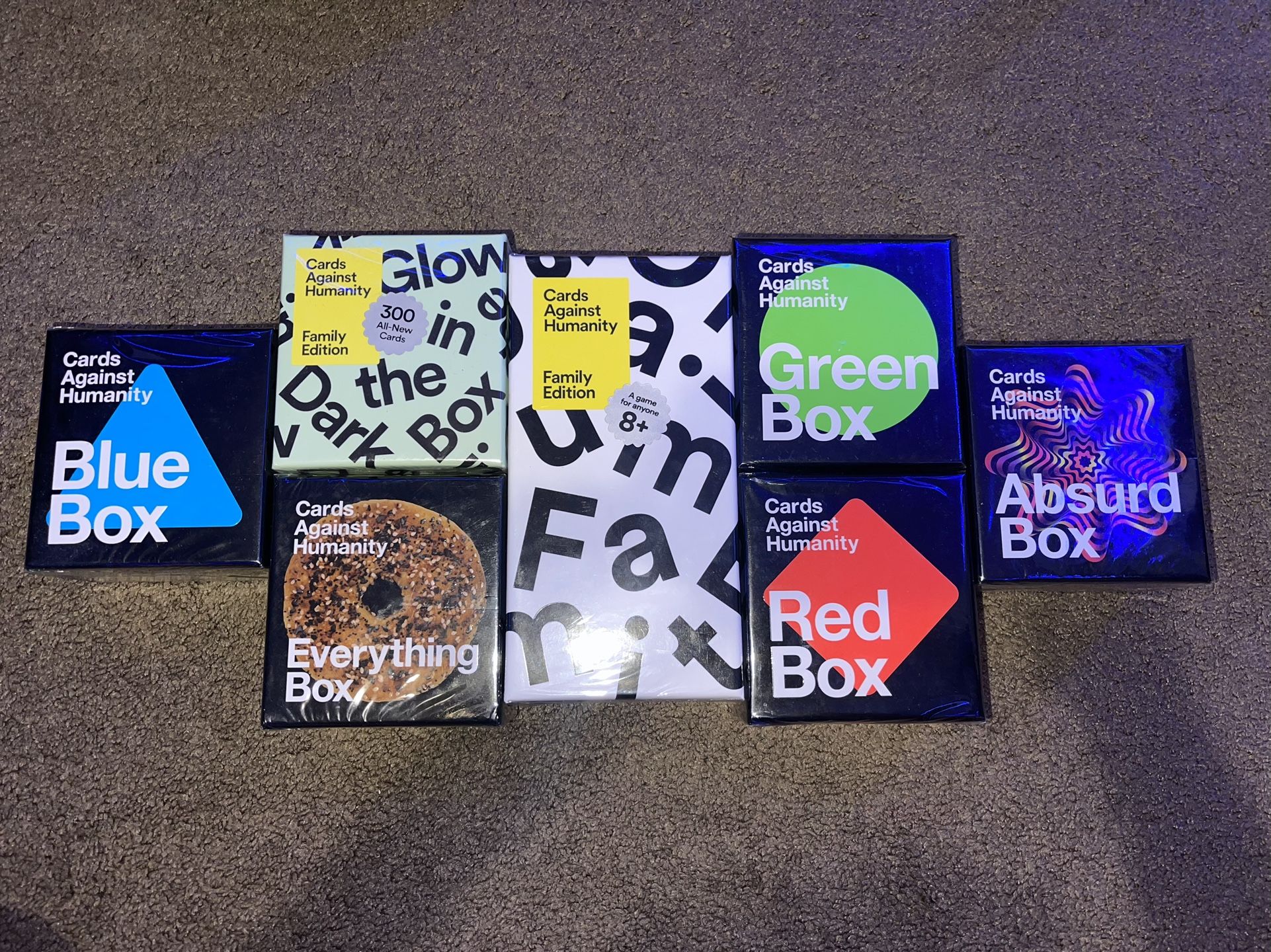 Cards Against Humanity Boxes (Open for Trades) for Sale in Bellflower, CA -  OfferUp