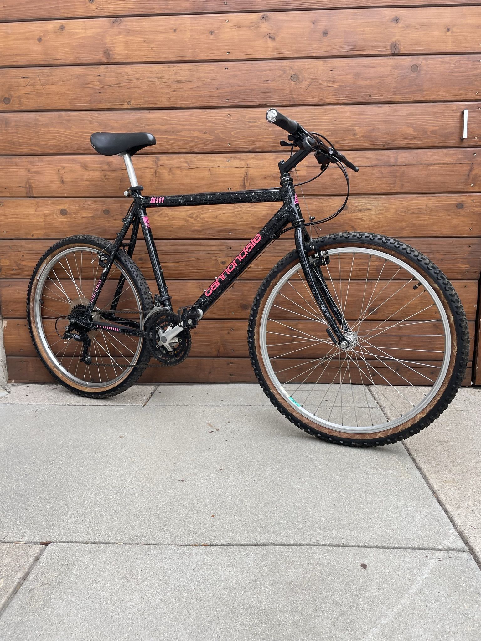 💗🖤 VINTAGE 1991 CANNONDALE SM500 MOUNTAIN BIKE 💗🖤