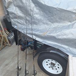 3 Fishing Poles For Sale 20.00 Each