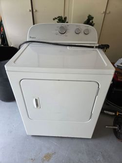Whirlpool dryer and Washer