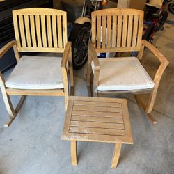 Outdoor Chair And Table Set