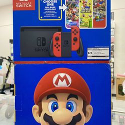 Nintendo Switch Mario $399 Cash Or Card