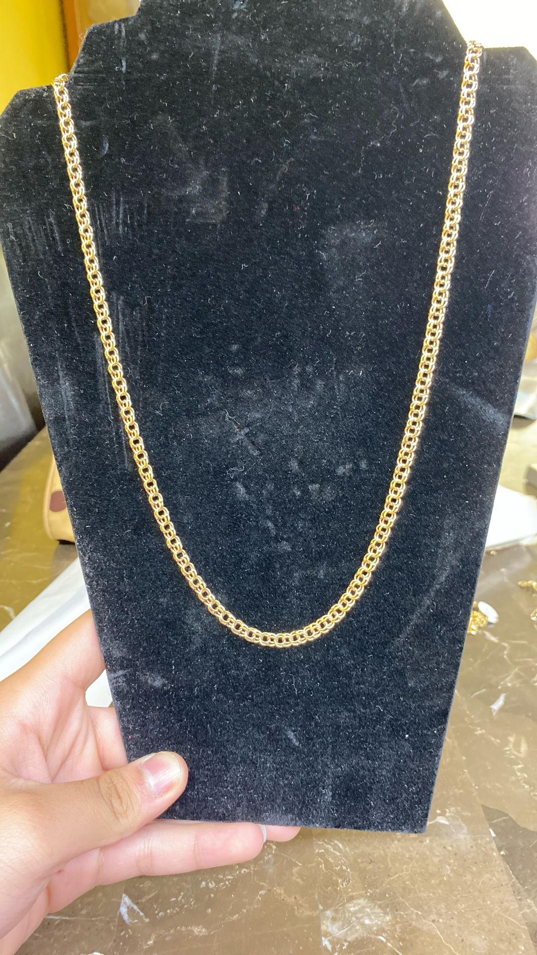 Gold Chino Link Chain