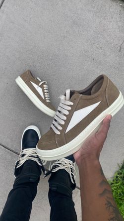 Rick owen vans brown suede size 43