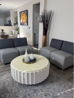 4 armless chairs