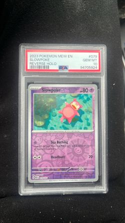 151 reverse holo slowpoke psa 10